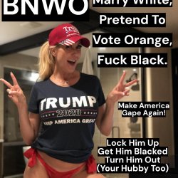 BNWO Marry White, Pretend to Vote Orange, Fuck Black.