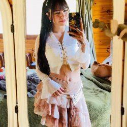 My favorite outfit Your cum dripping down my thighs