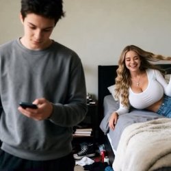 Busty & Horny Big Sis