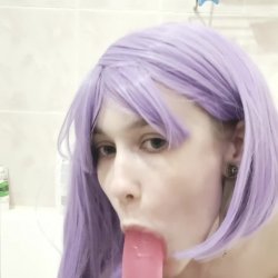 🔞 Young nude small perky tits horny slut licking pink dildo dripping wet 🫦💦🍑😈 OF now