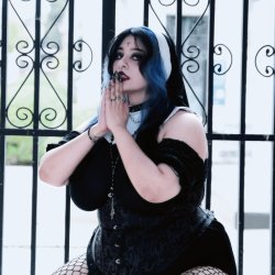 On my knees… where I behave the worst