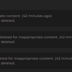 Three Vids got hit as "Inappropriate Content". How???????