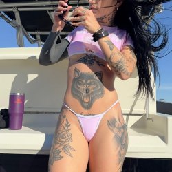 Watch me undress while the sun kisses every inch of me