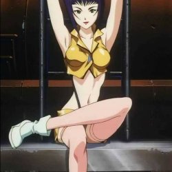 Cum tribute to Faye Valentine