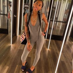 Ebony Fresh Out Of Jail Eating Dick And Fucking