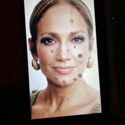You wanted JLO here she blows pretty face 56yr old jennifer Milfpez cock and cum trib #2 ai blowjob