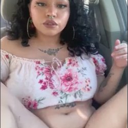 curly haired chola putting in work on her pussy afueda