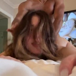 this little blonde can't resist the BBC