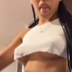 Big work for her lil ass