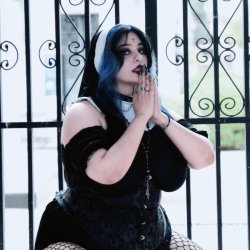On my knees… where I behave the worst