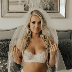 Beautiful Blonde Bride