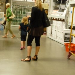 White gilf feet