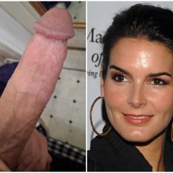 Worshipping Angie harmon omg she instant gets me so horny