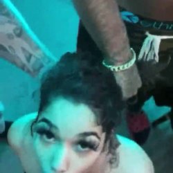 Slut records her friend sucking off the football team.