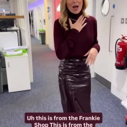 Amanda Holden in Latex