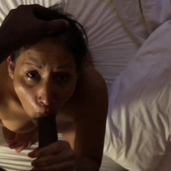 46 yr old indian milf mom meets up with  22 yr old bbc , crazy rimjob at end