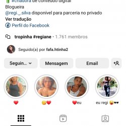 Instagram regi._.silva , sera que tem vazados?