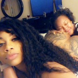 Tatted ebony freak