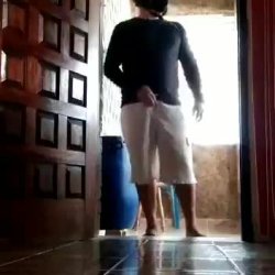 Lucky delivery guy