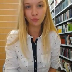 Flashing  in public library