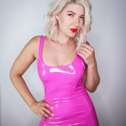 Sexy girl in PVC