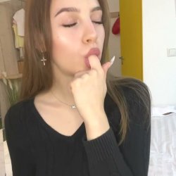 🔞 Naughty perky tits hot riding cock cum dripping 🍑😈 OF bio