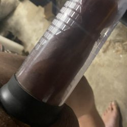 Pumped swollen then fuck my fleshlight while I watched porn.