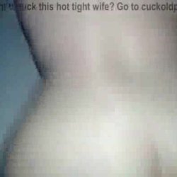 Black guy buttfucking my wife in her purple panties