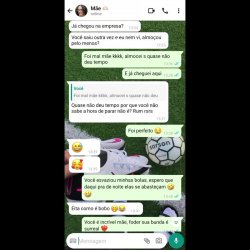 Conversa de Whatsapp entre mãe e filho que cruzaram a linha do socialmente aceitável. TABOO