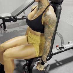 Your gym babe is ready to crush you