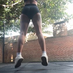 Putting in work—wanna spot me