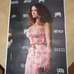 Salma Hayek bukkake (2x)