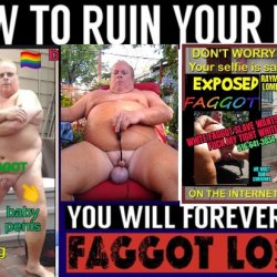 Raymond Lombardi forever a white slave faggot loser, I love sperm and black cock