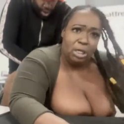 BBW BIG BOOTY🍑 EBONY🍫 FUCKS🍆 IN DEPARTMENT🏬 STORE🛒