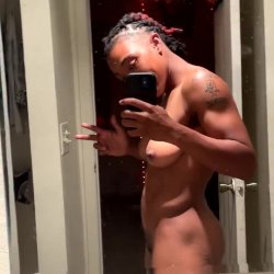 NYA #4 Black/Ebony Dyke/stud/tomboy/lesbian/butch