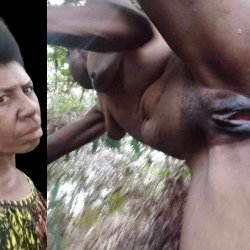 PNG MOM with big pussy kuap with young kok..PNG big pussy bush kuap