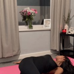 Are you up for bedtime yoga session after this?