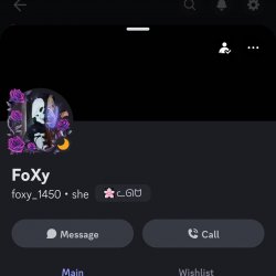 Discord. Message her. Likes beimg threatened