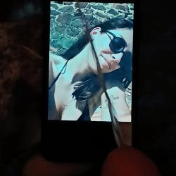 This hottie emptied me at night 🤤 HeliaDAss cum tribute