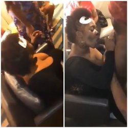 AUNTIE SUCKING DICK AT HER BACHELORETTE PARTY 🍾
