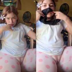 Rica pata de camelo cameltoe y tanga sucia