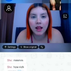 Alt/emo cam girl gets Big British Cumblast