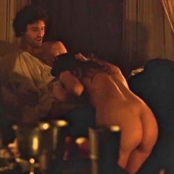 Scene of PAWG Actress sucking dick on TV