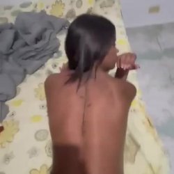 Inscrito vazou metendo na amiga pretinha