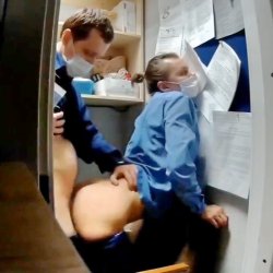 Fucking at work after closing restaurant...