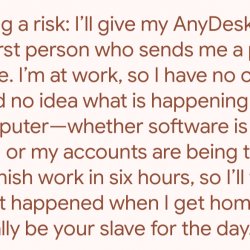 Anydesk Only for true dominators