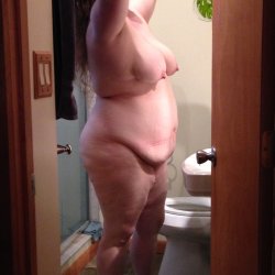 Big Hanging Tits Blonde BBW