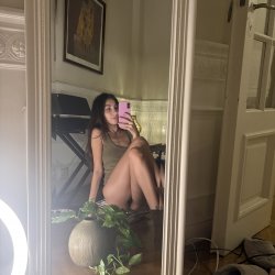Just a girl, her mirror, and some naughty thoughts