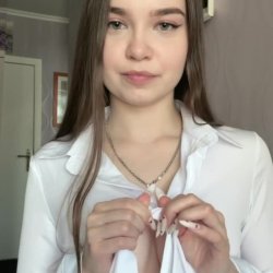 🔞 Young teen perky small tits nude topless sexy horny tease 🫦💦😈 OF now