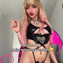 Go ahead... Imagine me saying your name